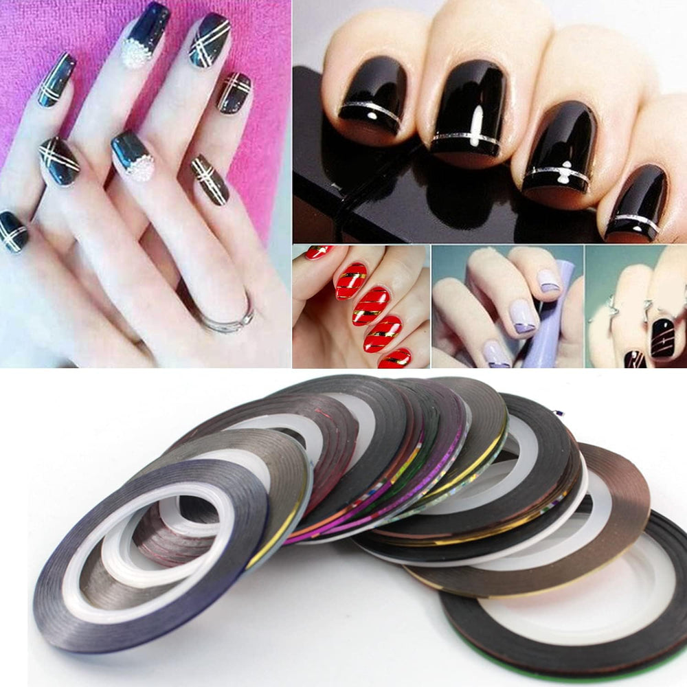 Vonrui 3mm width tape offers wider stripes for statement nails.
