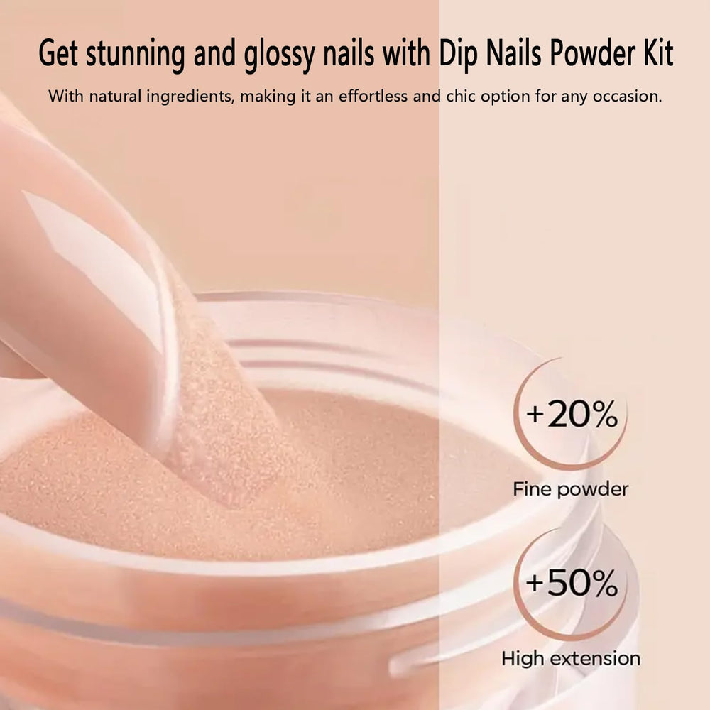 Vonrui nude-color acrylic powder collection with smooth coverage for nails