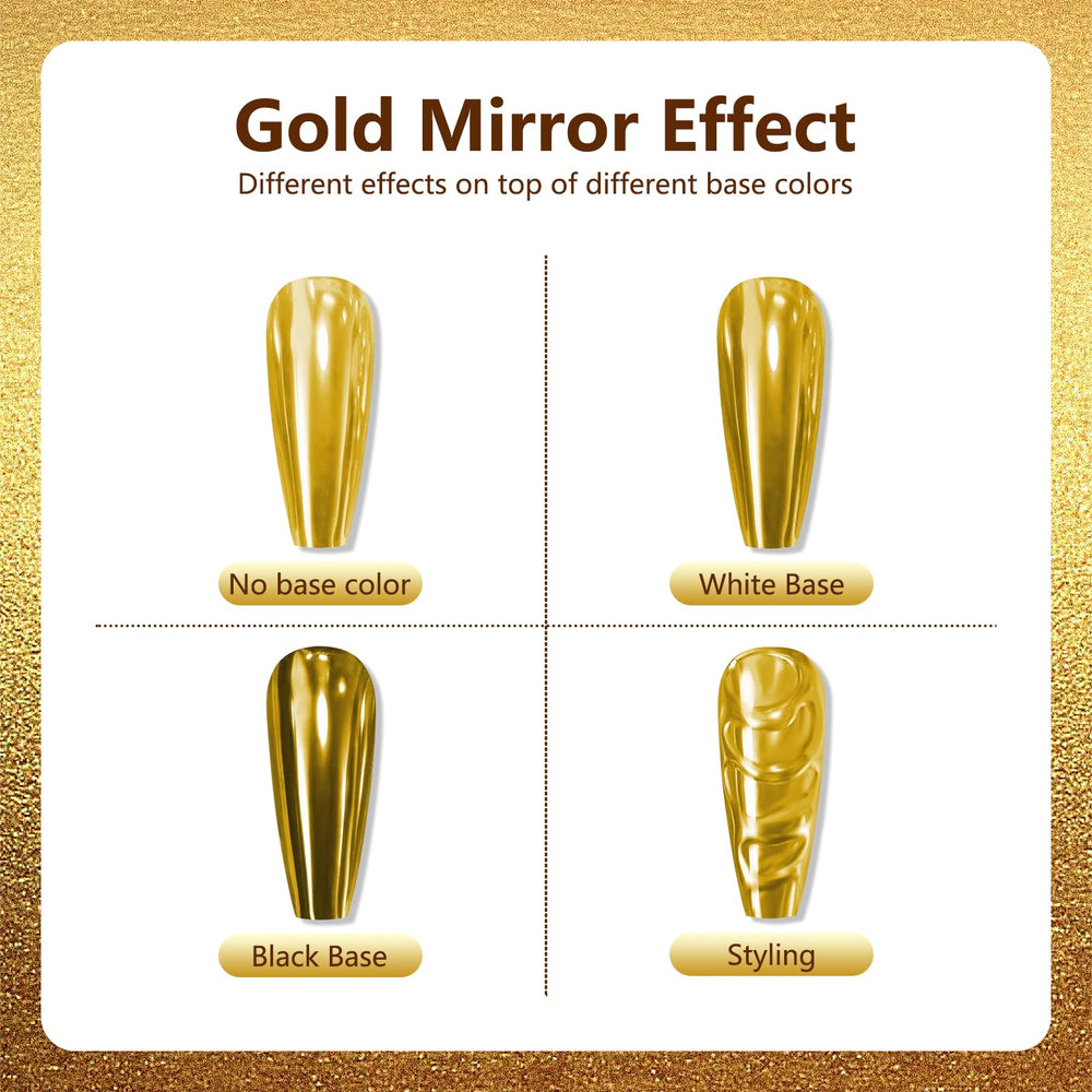 Vonrui gold chrome packaging signals premium quality and easy storage.