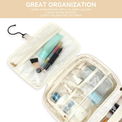 Voova waterproof fabric protects liquids and dries quickly during trips.