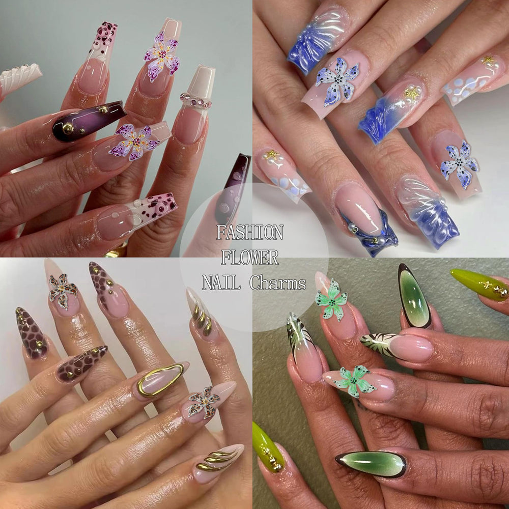 VOTACOS 3D flower designs for DIY crafts beyond nails.