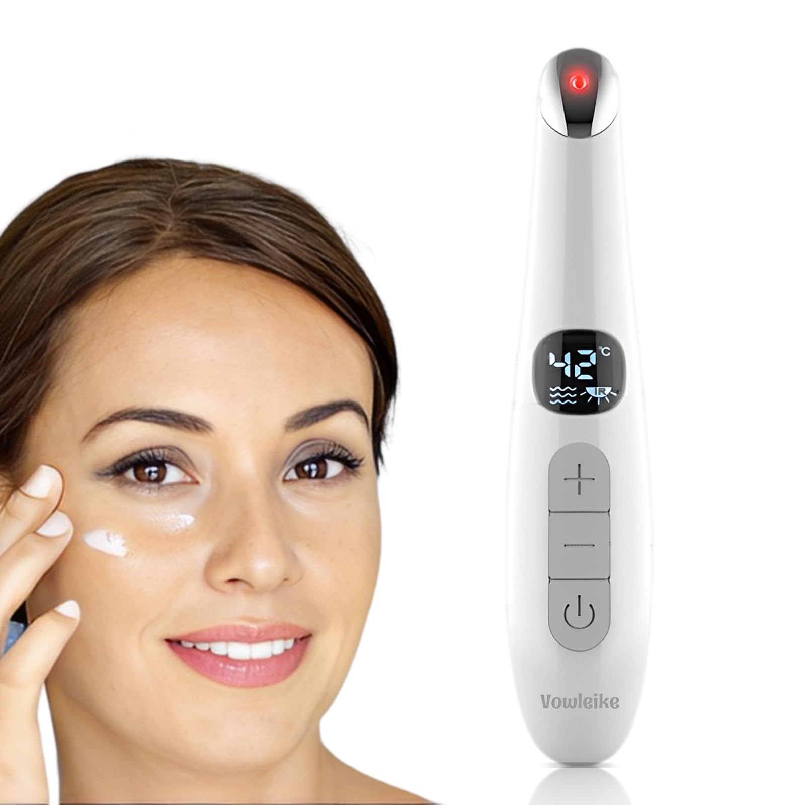 Vowleike Eye Lift Wand fits into a night routine for gentle care.