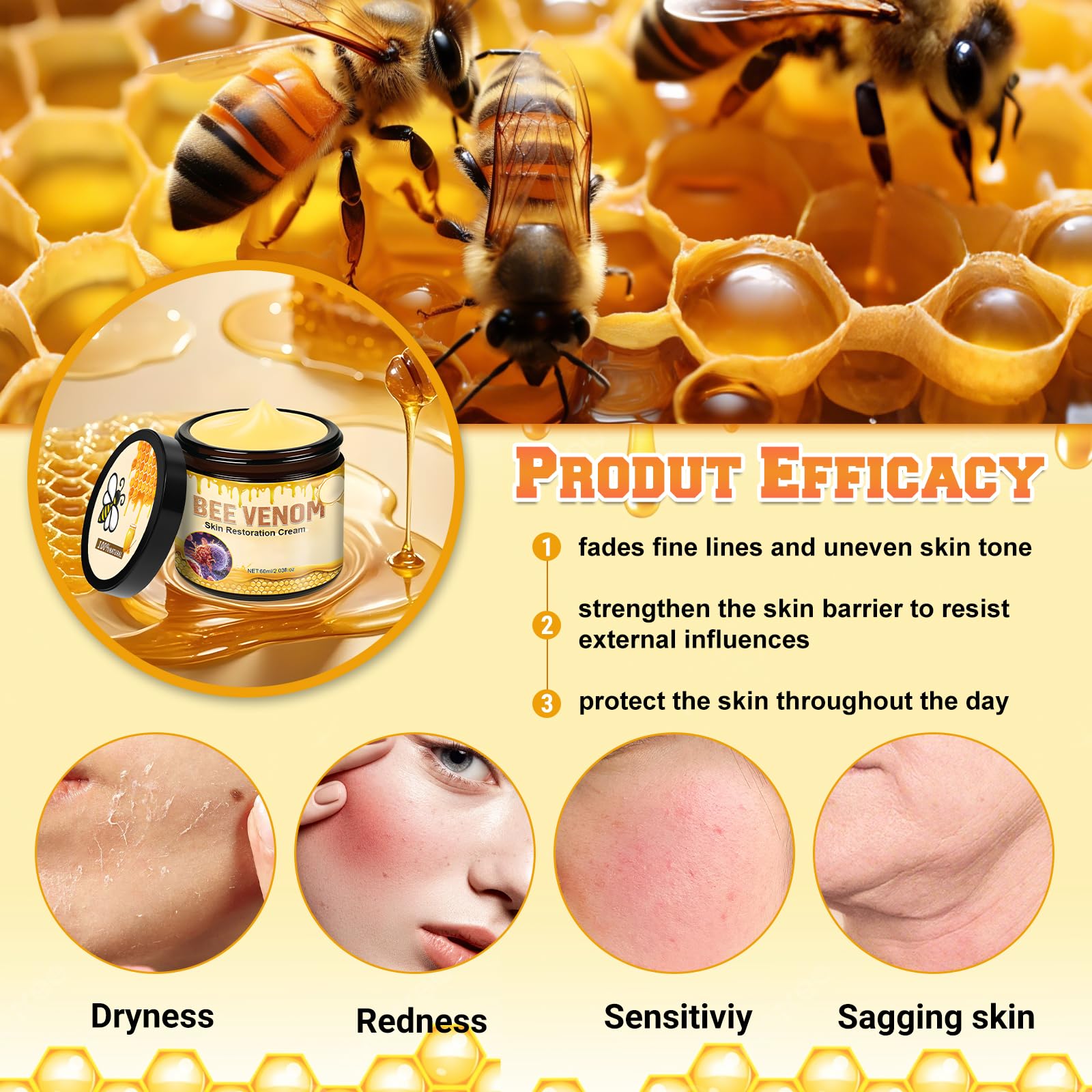 VOYOCUGE product label close-up with ingredient highlights