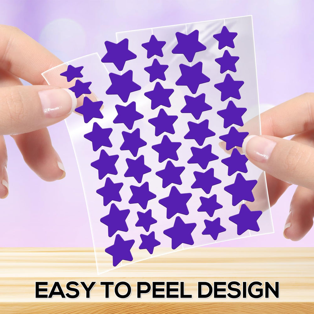 VOZRO Star patches feature colorful star designs for stylish skincare.