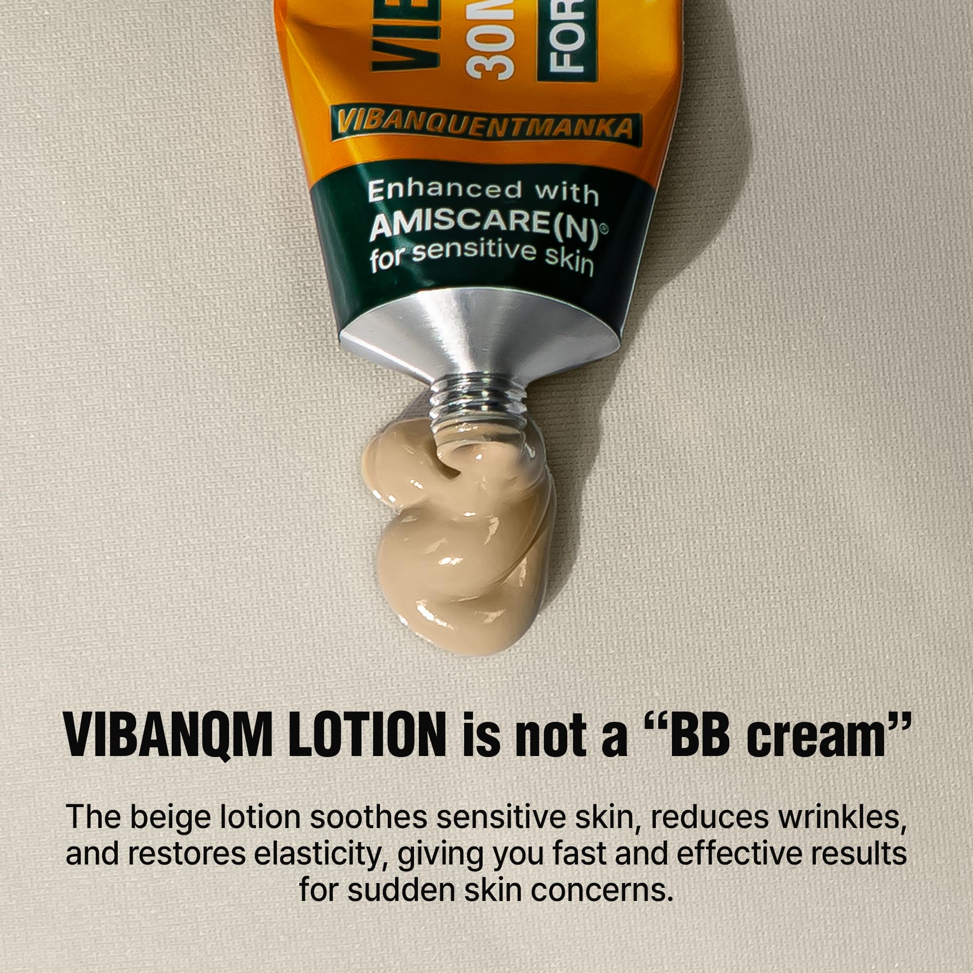 Salmon extract ingredient focus in VQM lotion for nourishing benefits