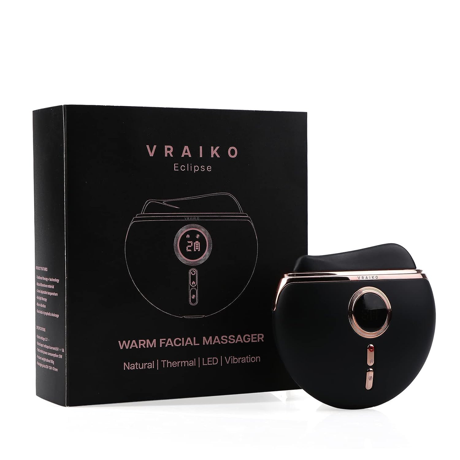 630nm far-infrared feature on VRAIKO Eclipse for a radiant feel.