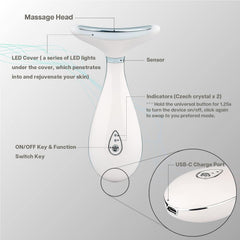 Adjustable vibration on VRAIKO Lily for customized massage intensity.