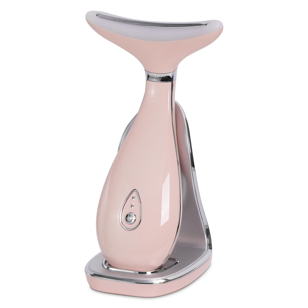 VRAIKO Lily neck massager front view for at-home facial rejuvenation