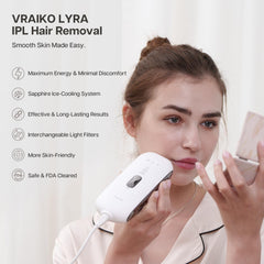 VRAIKO Lyra interchangeable filters enabling customized sessions.