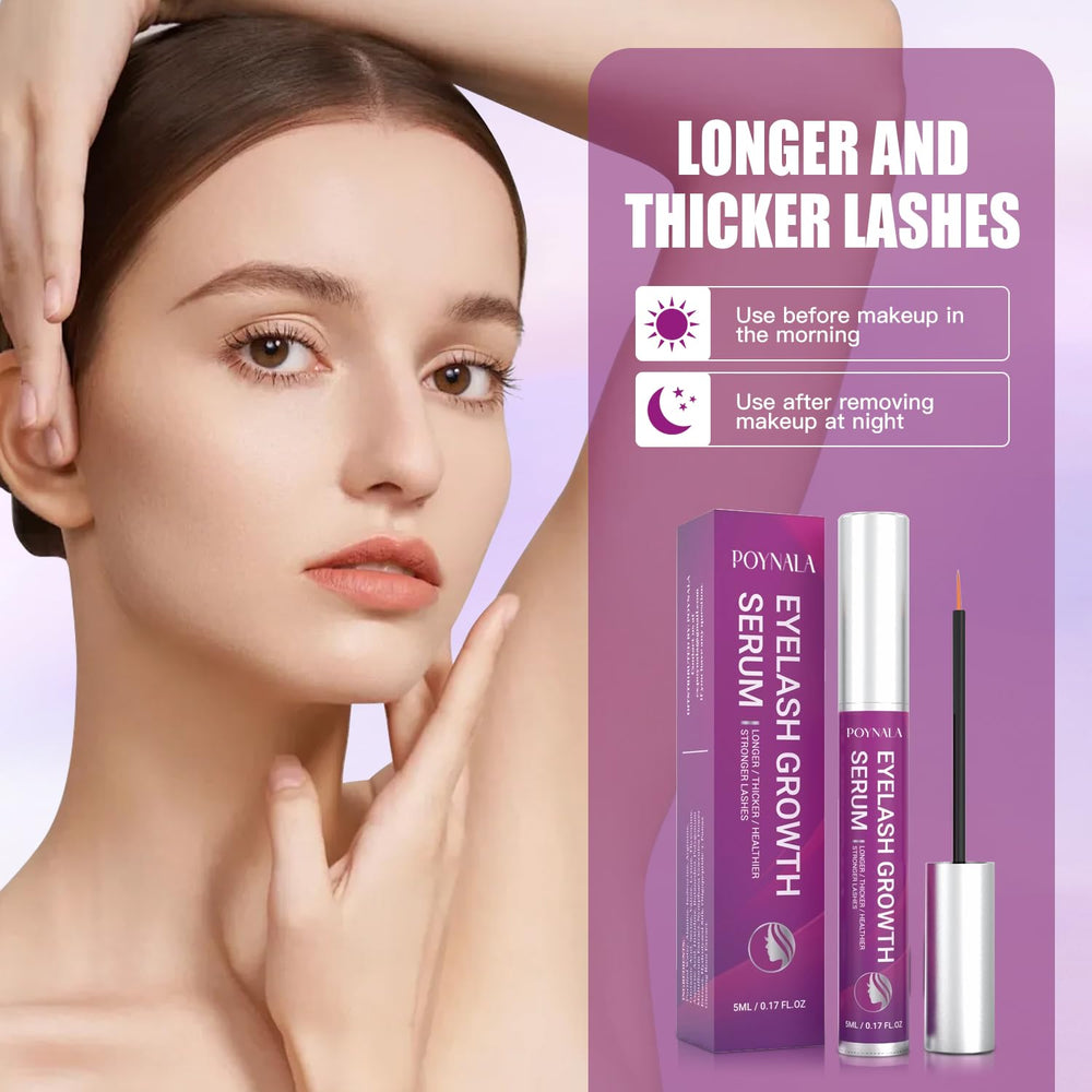 VRISNHA eyelash serum applicator brush ready for daily use to boost lash volume