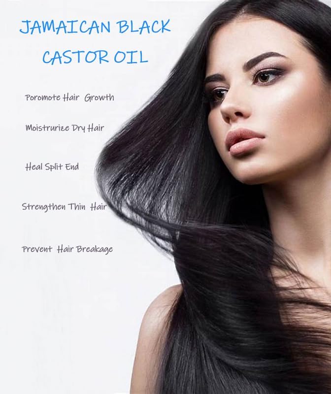 VRJEUGO Jamaican Black Castor Oil eyelash and brow serum visual hint