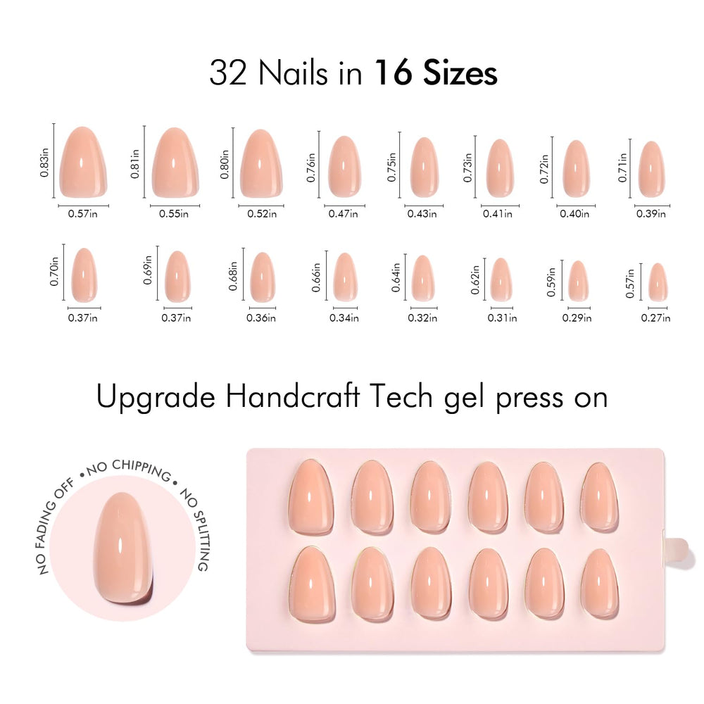 VSALON 16 sizes for a precise, comfortable nail fit.