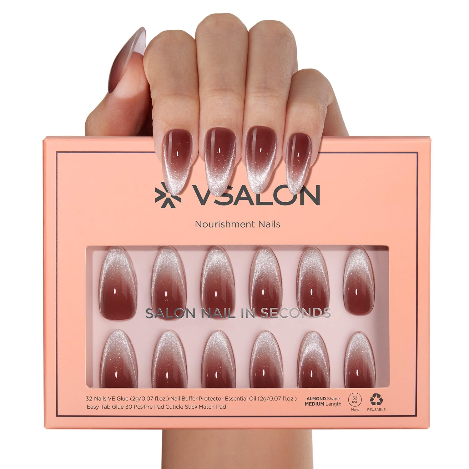 VSALON cuticle oil bonus supports healthy nail care