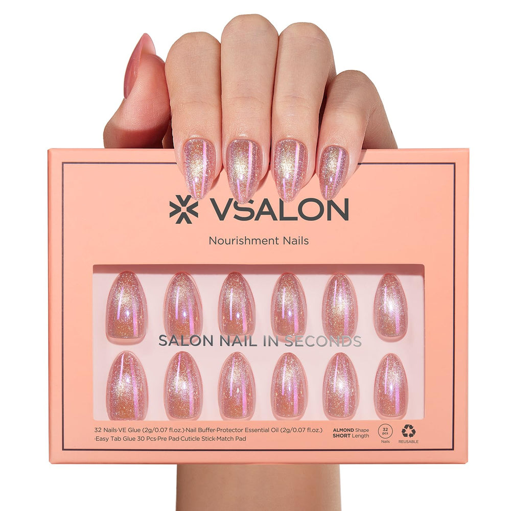 VSALON three-minute application for fast DIY manicure