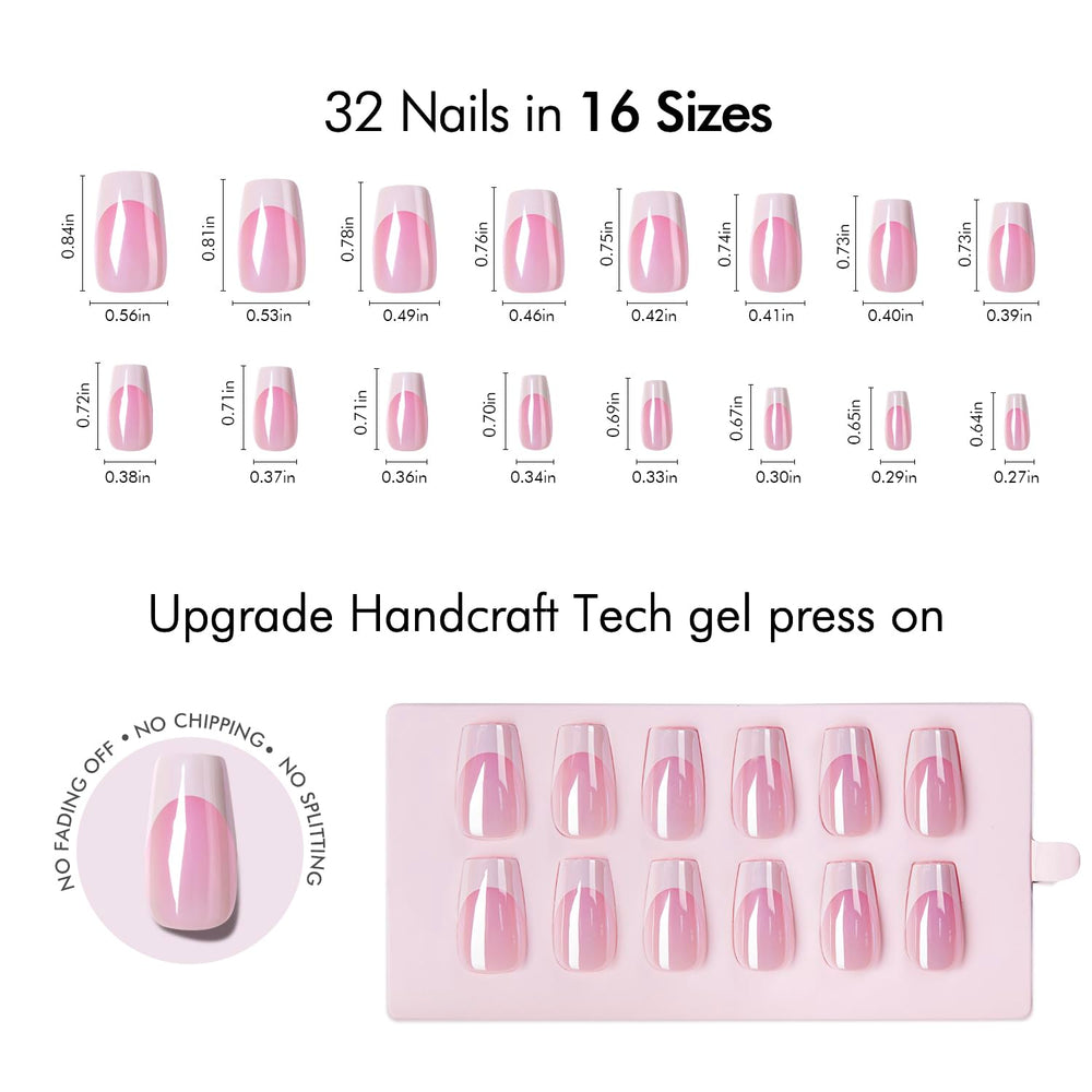 VSALON nails featuring bubble-zero fit for daily wear.