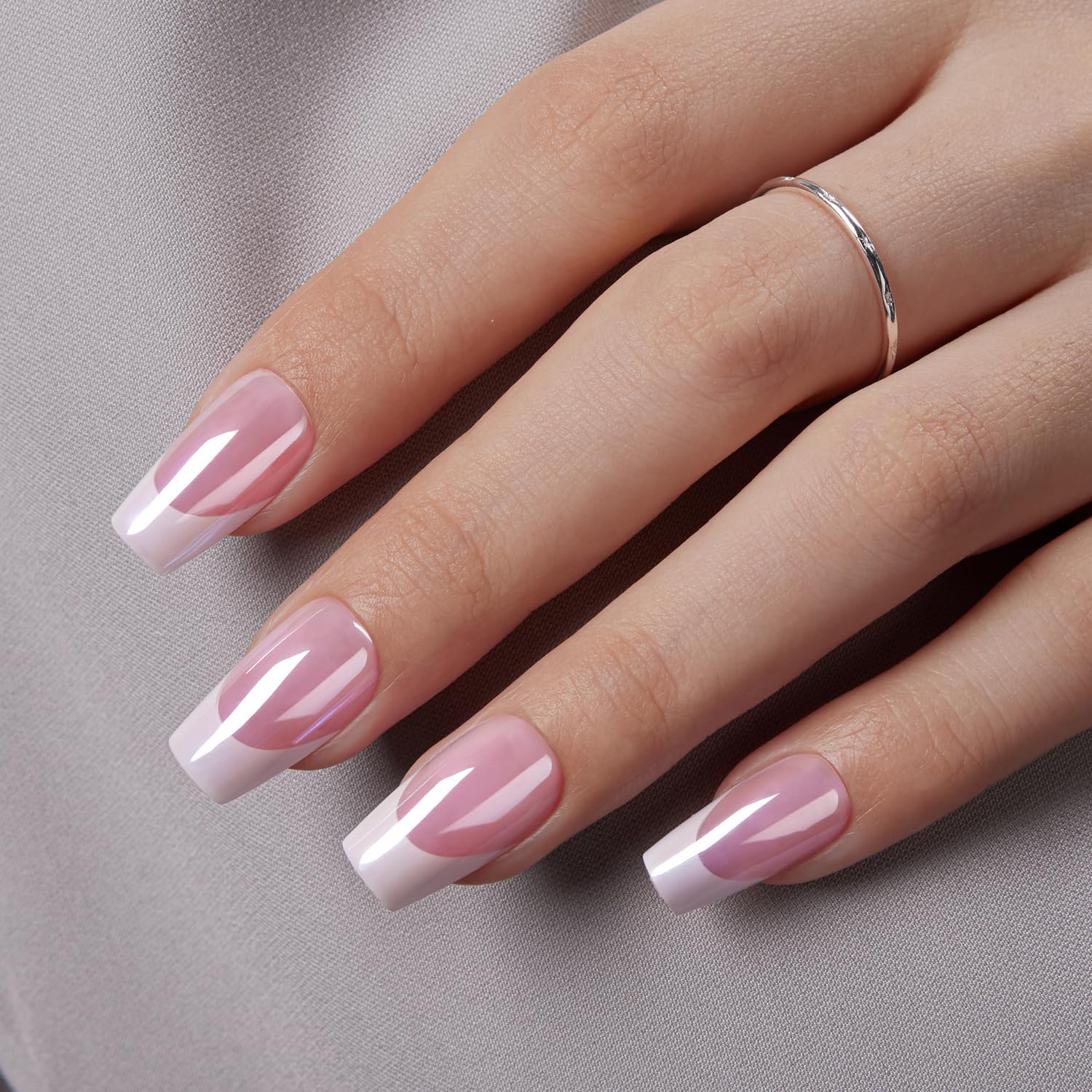 VSALON nails including cuticle oil for nail care.