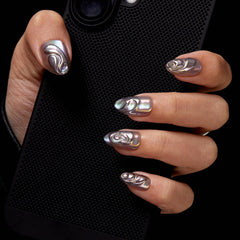 Includes cuticle oil to nourish natural nails