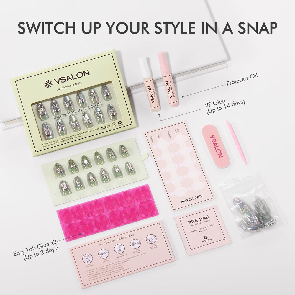 Salon-grade gloss and durability for a polished look