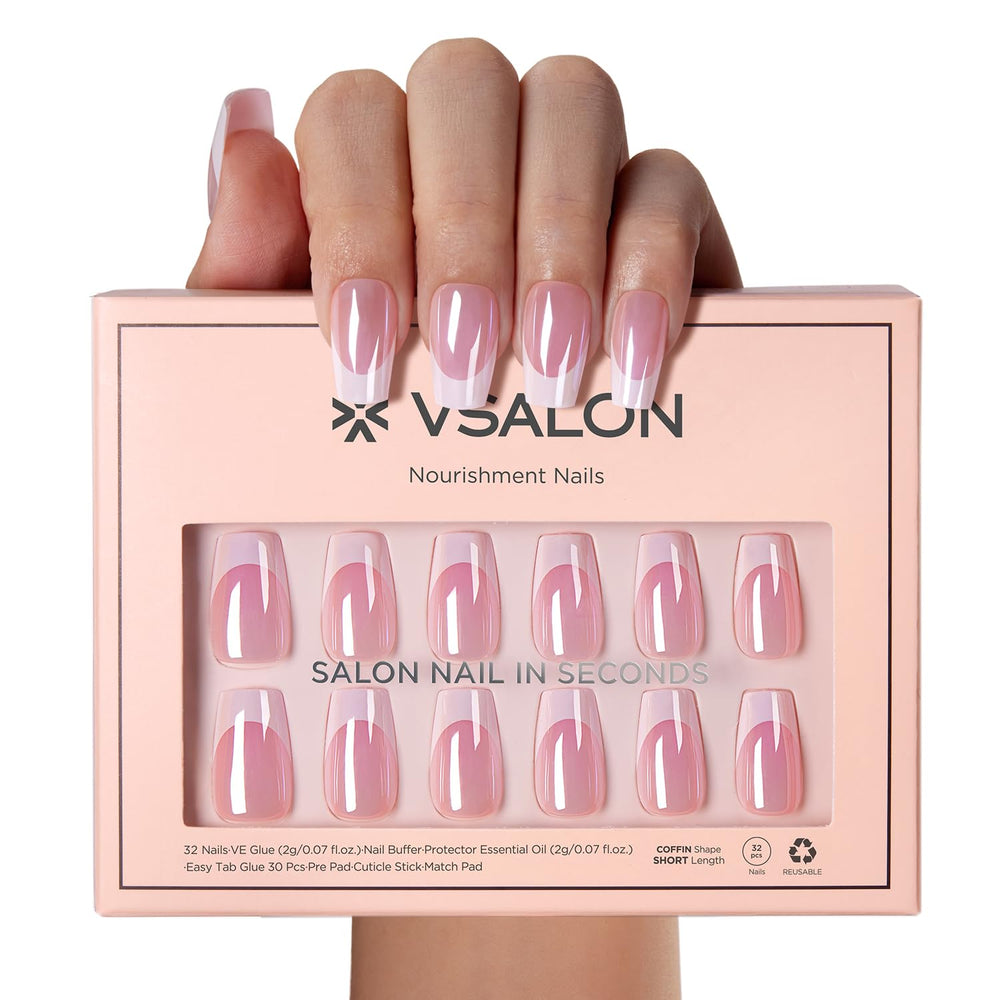VSALON nails presented as a Valentine’s gift for women.