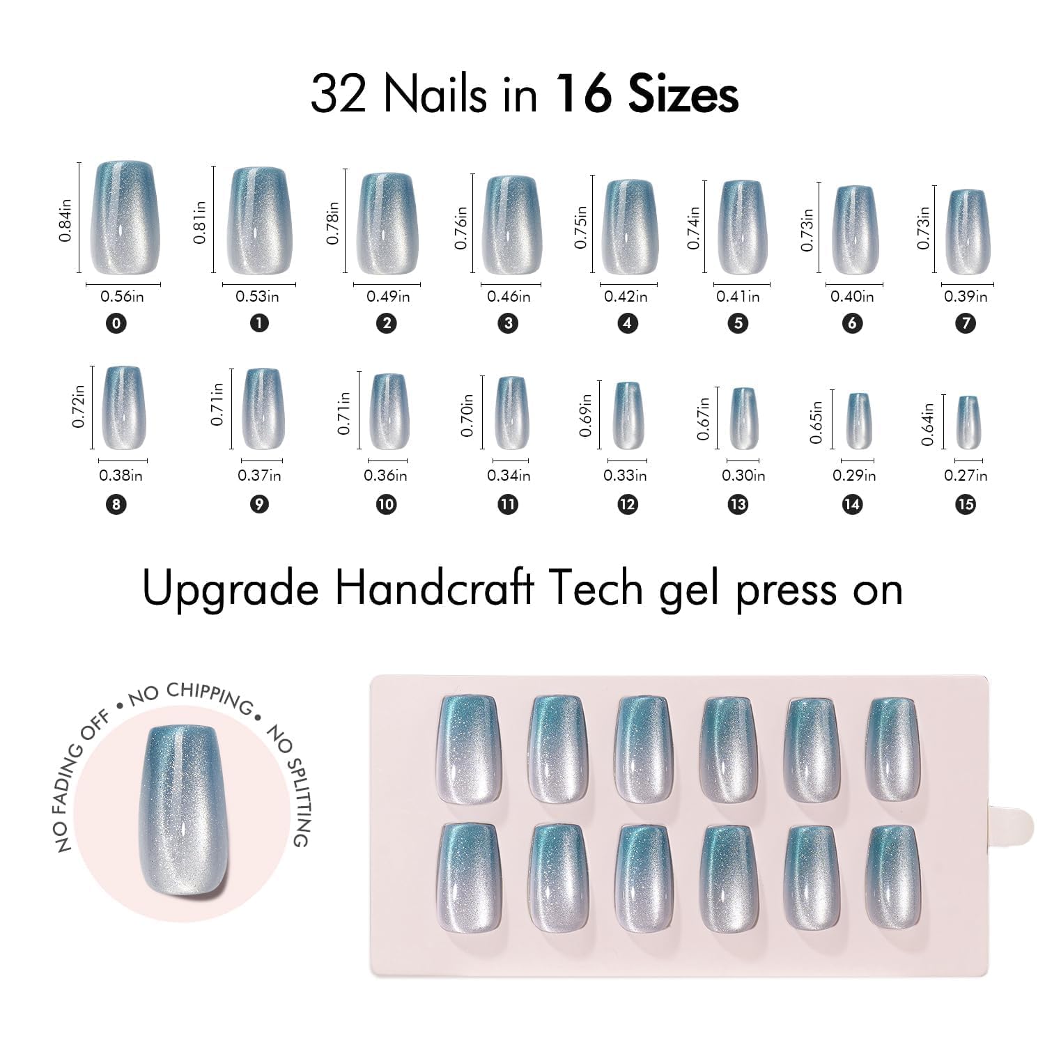 VSALON Quick-Apply Nails enable a full set in minutes.