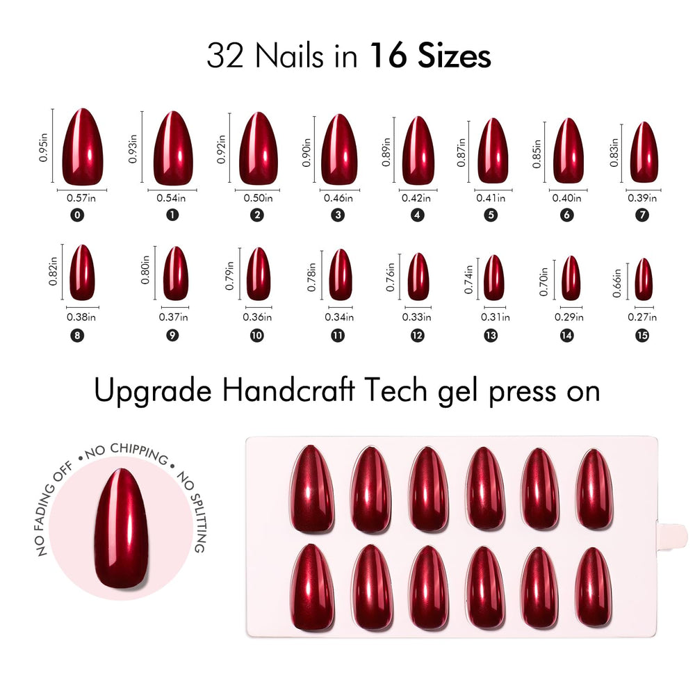 VSALON reusable stick-on nails for multiple looks
