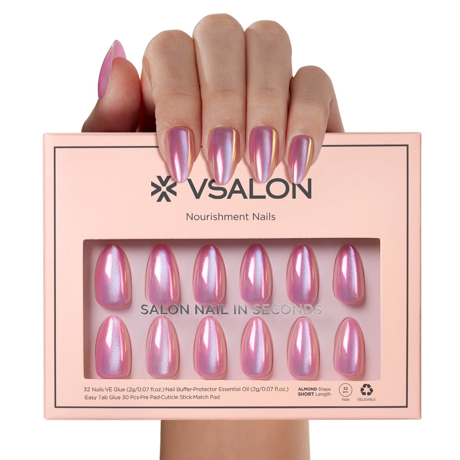VSALON Valentines kit for versatile nails at romantic occasions