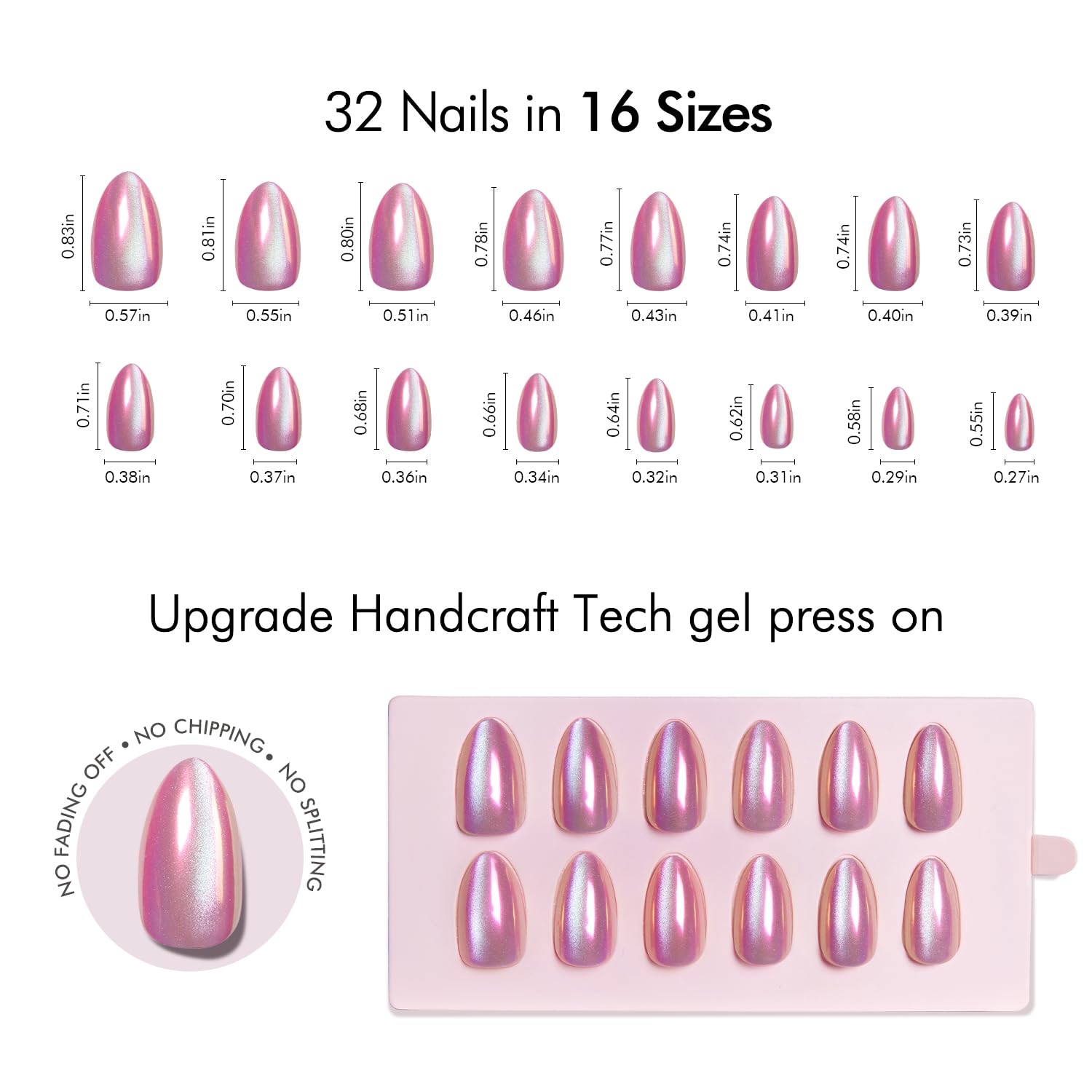 VSALON Waterproof daily-wear nails stand up to showers and typing