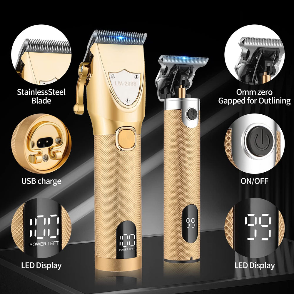 vsmooth gold clipper side handle highlighting lightweight, balanced design