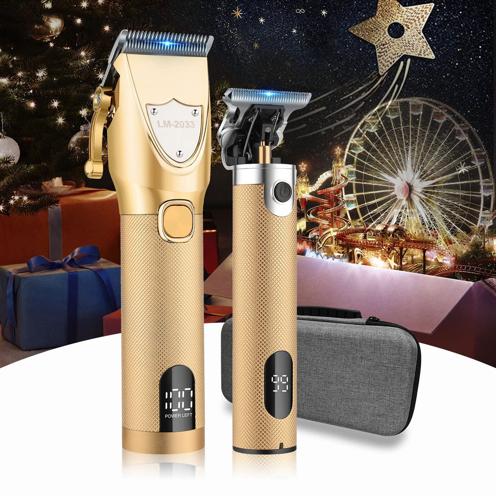 vsmooth gold kit accessories pack featuring cape, combs, and cables for complete setup