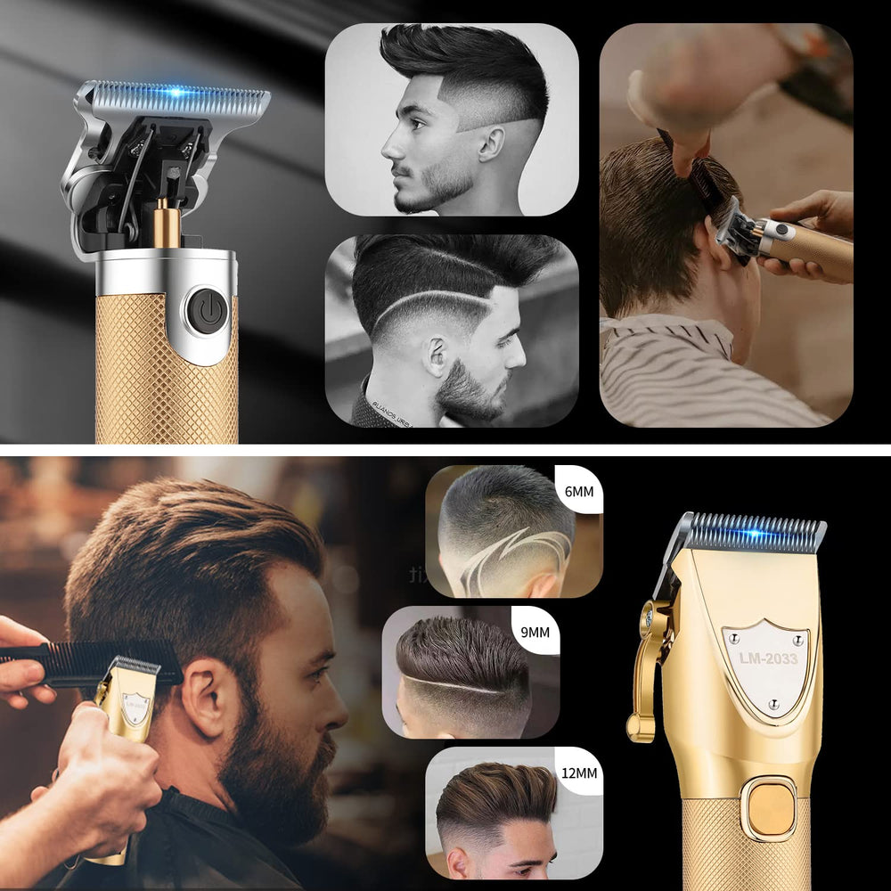 vsmooth gold travel case open, ready for on-the-go grooming