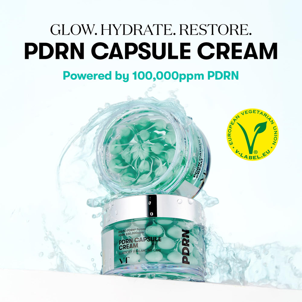 VT COSMETICS bottle highlights 5-ceramide hydration supporting the skin barrier.