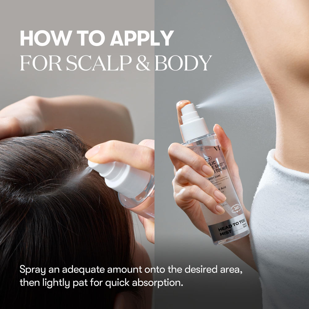 VT COSMETICS back reach spray helps cover back and shoulders.