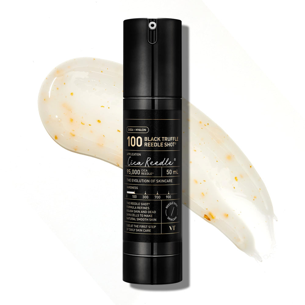 VT COSMETICS Black Truffle Reedle Shot bottle for at home skin nourishment and glow