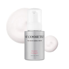 VT COSMETICS Bubble Serum bottle pour highlights fast absorption for daily hydration