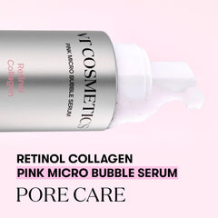 VT COSMETICS Bubble Serum foam-detail shows airy bubbles for a refreshing skincare moment