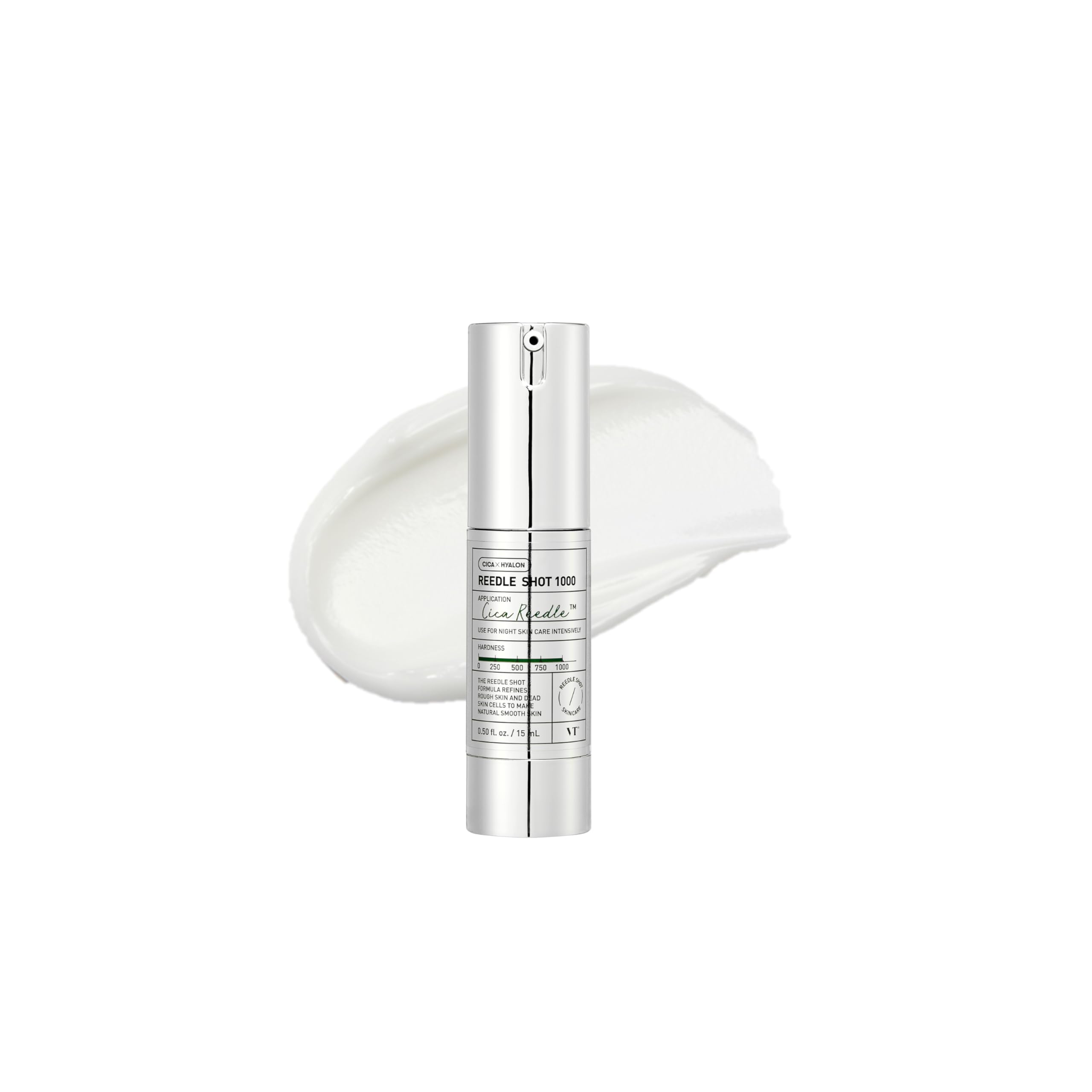 VT COSMETICS CICA Reedle Shot 1000 Essence bottle front for daily hydration and simplicity