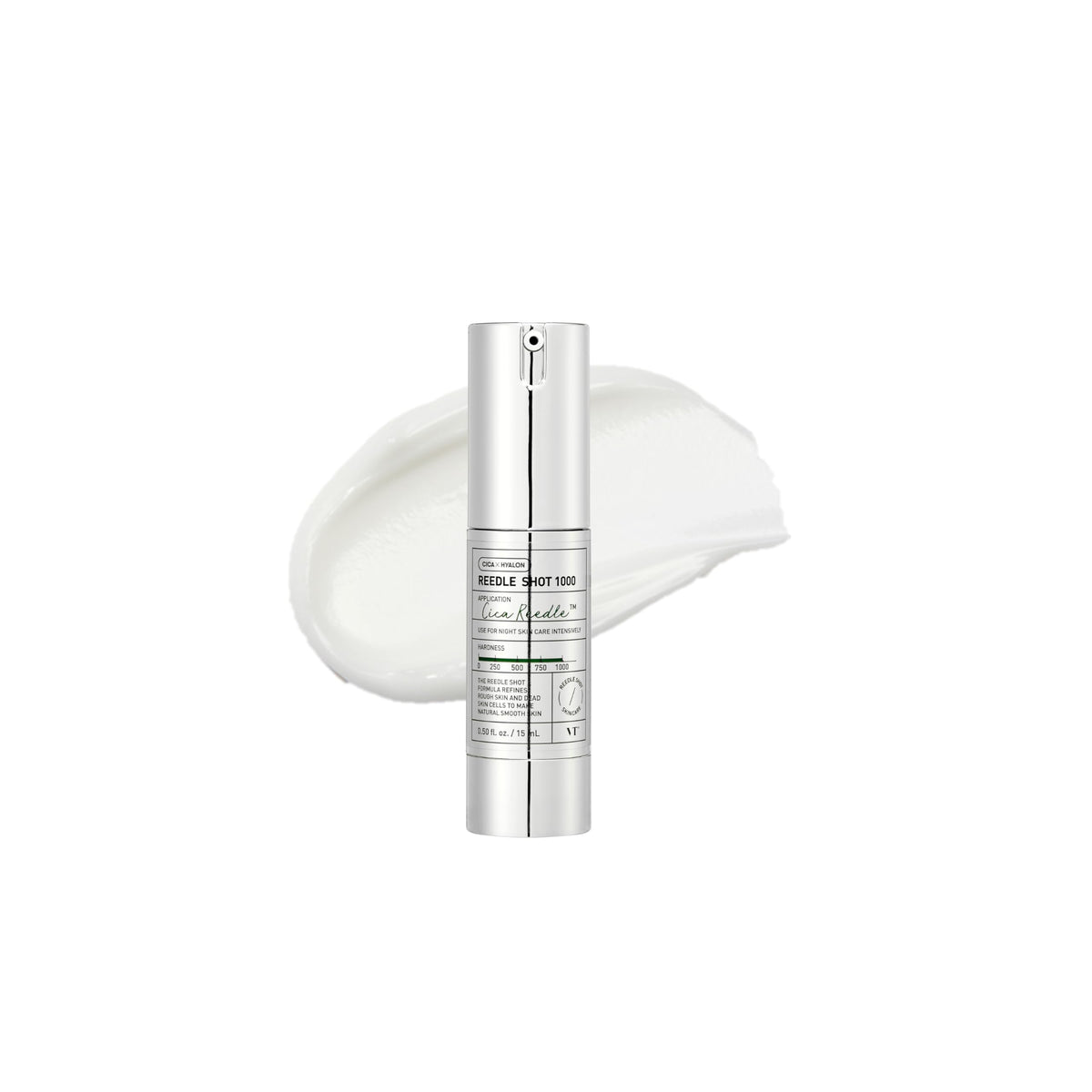 VT COSMETICS CICA Reedle Shot 1000 Essence bottle front for daily hydration and simplicity