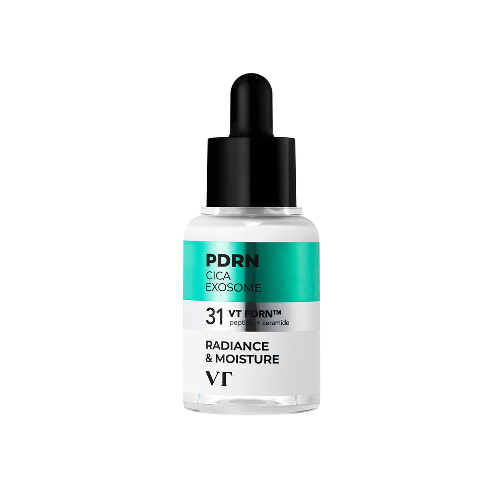 VT COSMETICS PDRN Cica Exosome Ampoule bottle for firming hydration