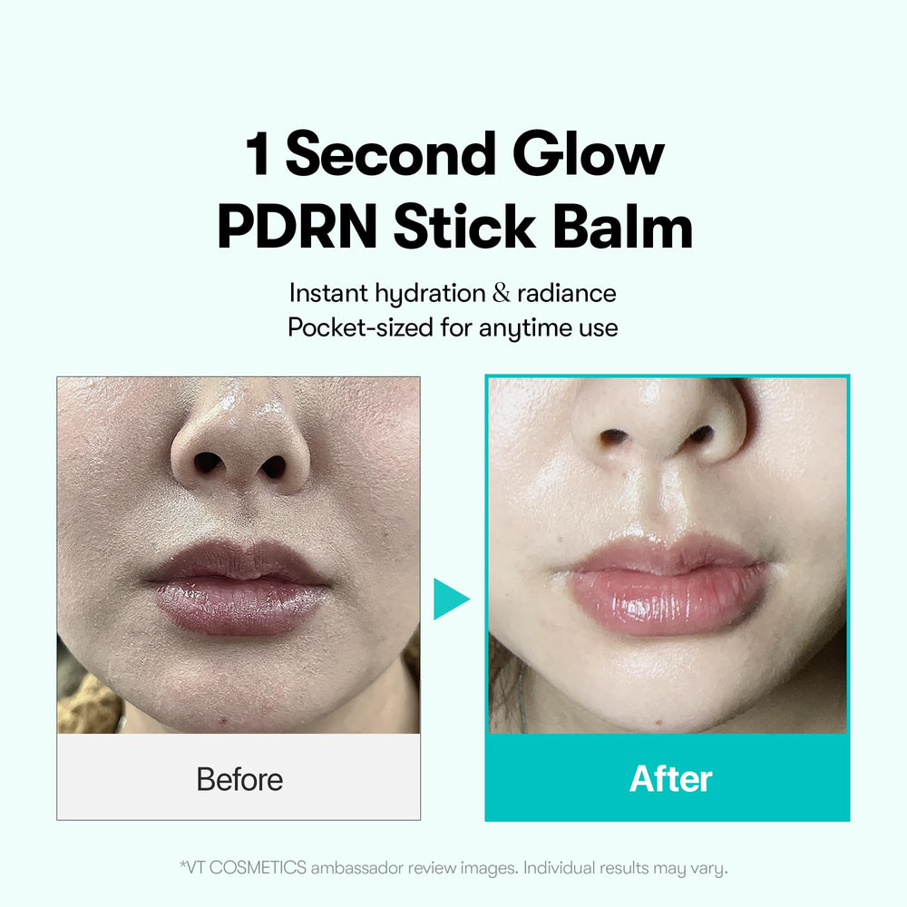 VT COSMETICS PDRN Essence Stick Balm adds dewy glow with glass skin look