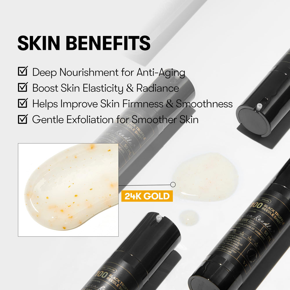 VT COSMETICS Reedle Shot zero step glass skin concept with clear radiant feel