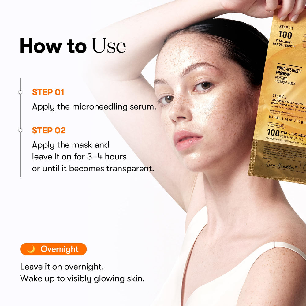 VT COSMETICS Vita-Light Reedle Shot 2 hour Intensive soothing session for calm skin