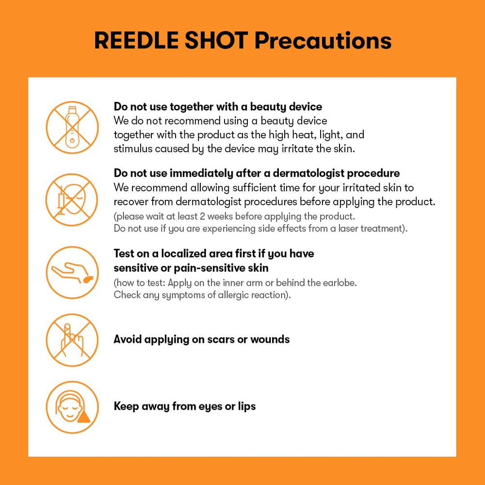 Night routine with Vita-Light Reedle Shot for overnight care