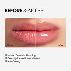 VT COSMETICS Reedle Shot Lip Plumper Hyaluronic acid ingredients for hydration.