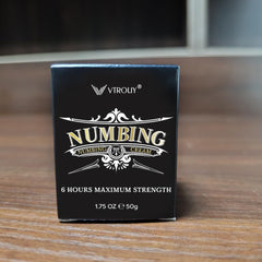 VTROUY Numbing Cream with Arnica and Emu Oil for fast-absorbing, long-lasting hydration.