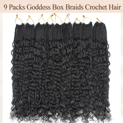 Vustbeauty Boho Box Braids 24inch pre-looped for quick, beginner-friendly installation.