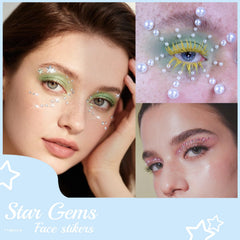 VVPESCA big star and heart gems creating bold focal accents