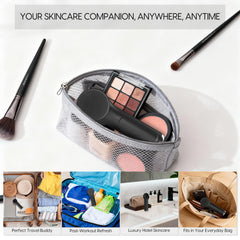 VWMYQ brush in bath highlights IPX6 waterproof design.