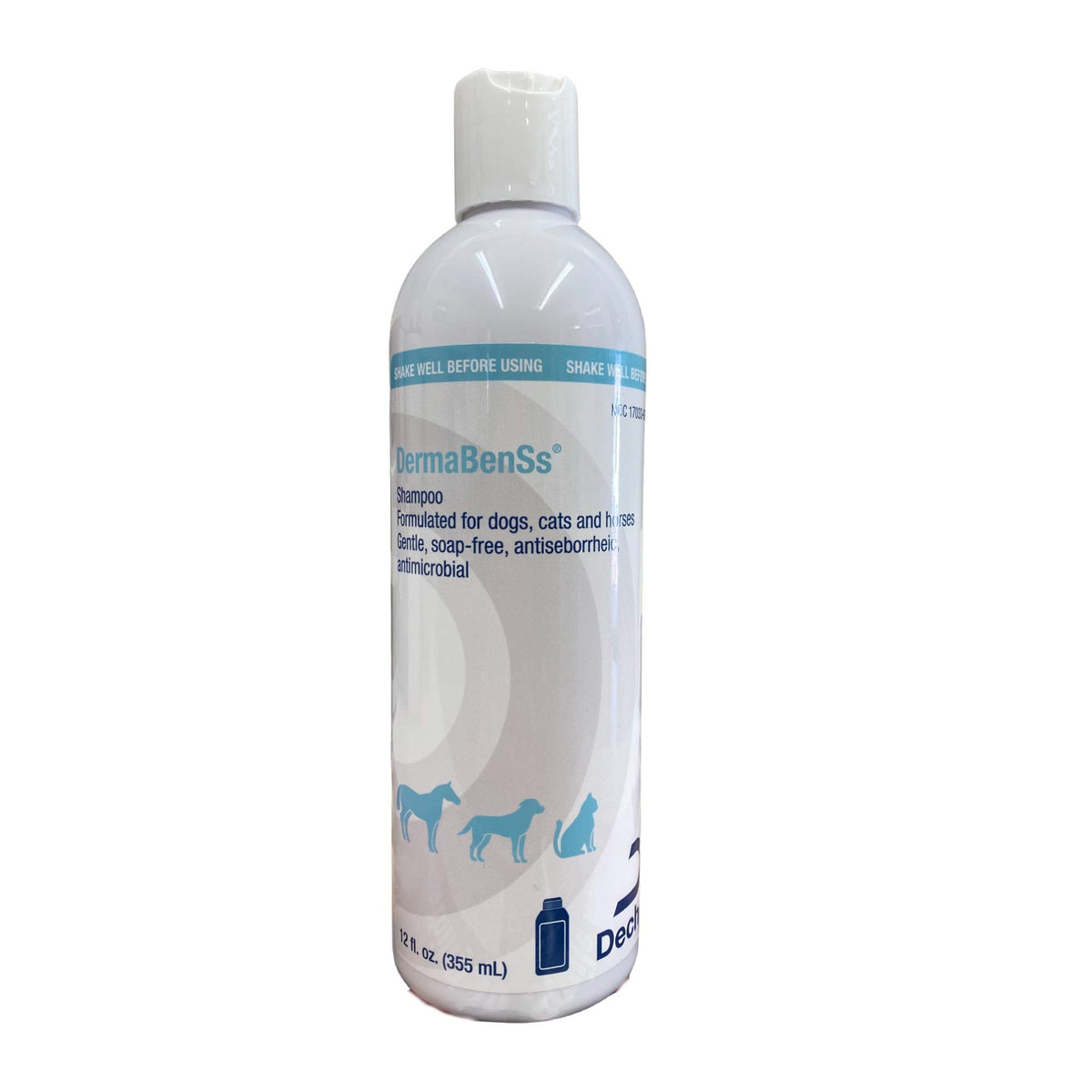 Vxacen DermaPet DermaBenSs shampoo bottle for gentle dog coat care