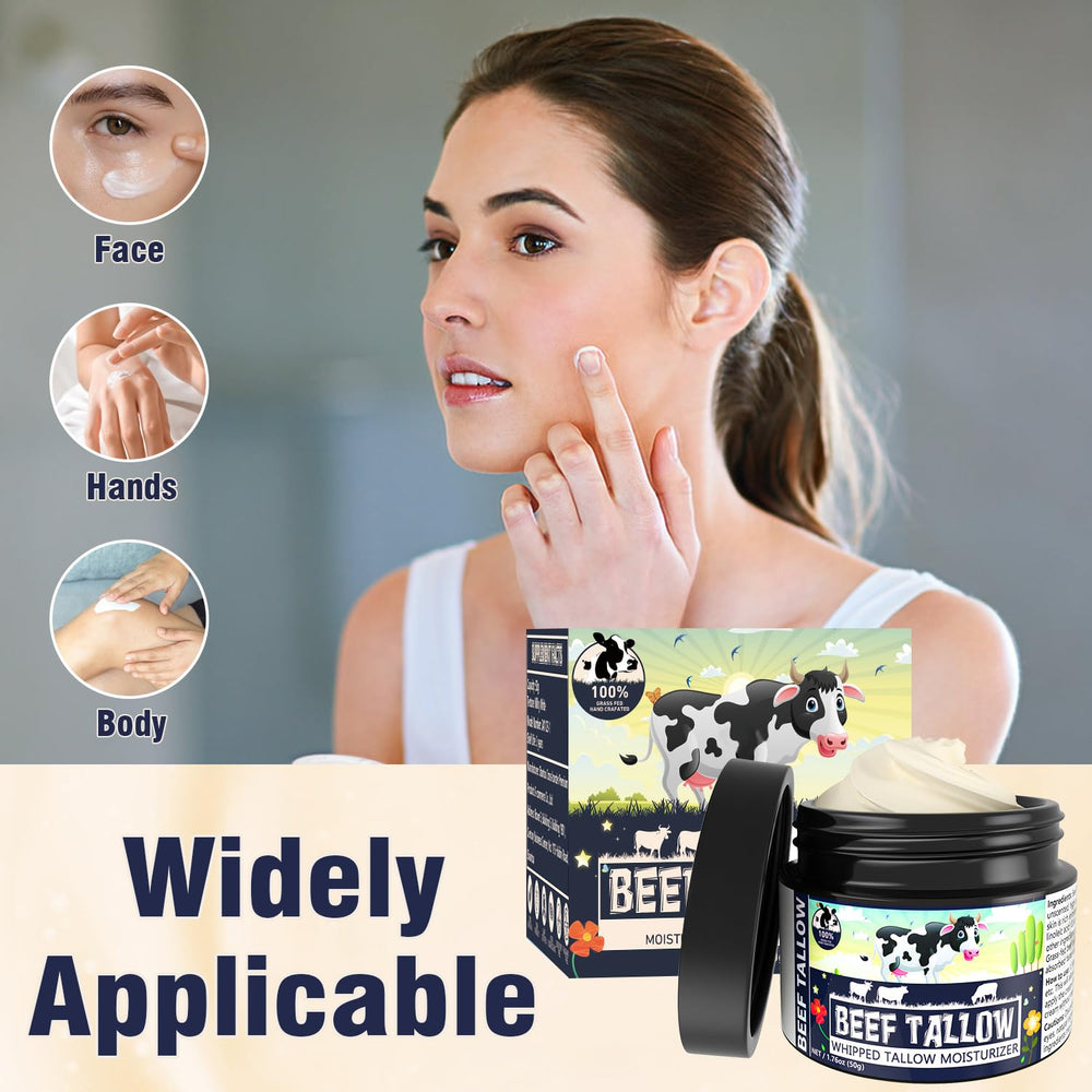Vxacen whipped-texture cream on skin for quick absorption.