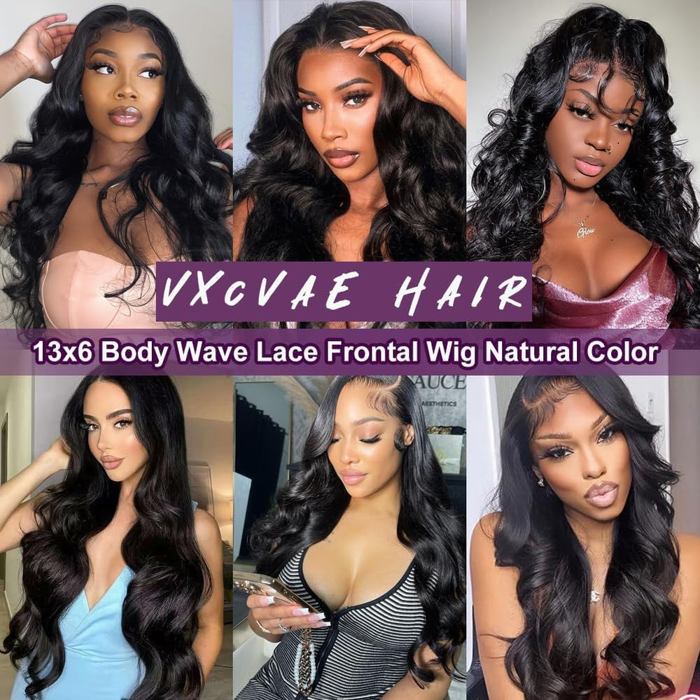 VXCVAE 30-inch wig, glueless install, Swiss lace and adjustable straps for secure wear.